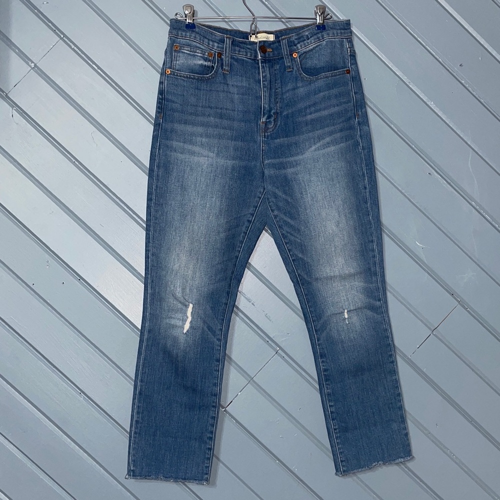 Madewell The High-Rise Slim Crop BoyJean